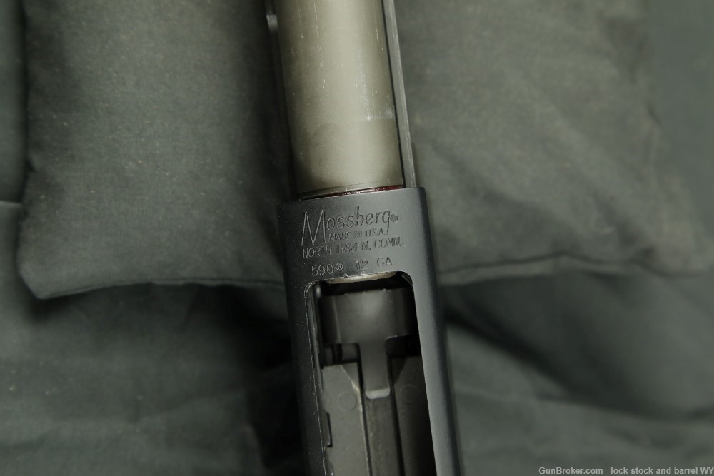 Mossberg 590A1 Persuader 12GA 20” Pump Action Shotgun 9 Shot w/ Box-img-32