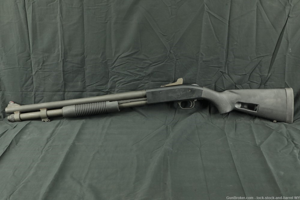 Mossberg 590A1 Persuader 12GA 20” Pump Action Shotgun 9 Shot w/ Box-img-8