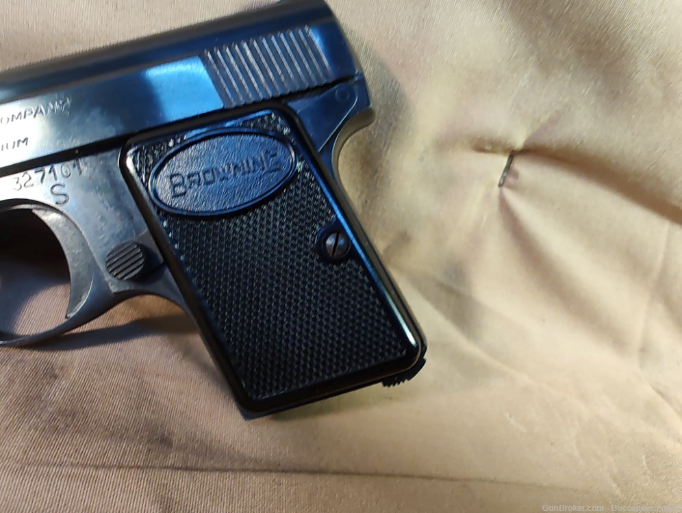 Browning 1905 Pocket Pistol "Baby Browning" .25ACP 2" Barrel NO MAGAZINE!-img-8