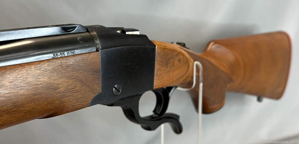 Ruger No. 1 Falling Block .38-55 WIN Mfg in 1989-img-1