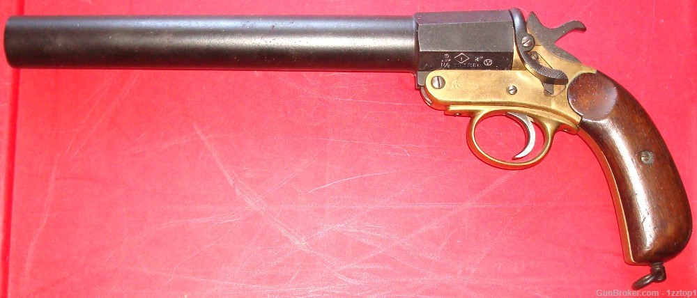 Prototype British 1 inch Flare / Signal / Line Gun - Serial #4-img-0