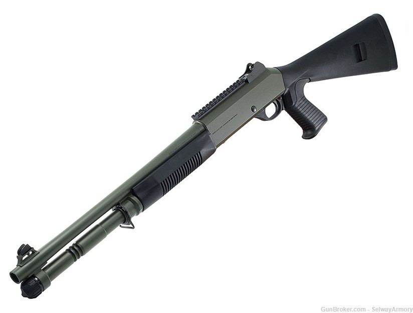 Benelli M4 Tactical 12GA Semi-Auto 18.5" 5rd ODG-Limited Edition 11797-img-0