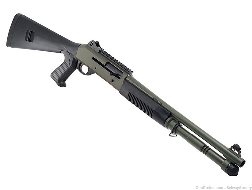 Benelli M4 Tactical 12GA Semi-Auto 18.5" 5rd ODG-Limited Edition 11797-img-1
