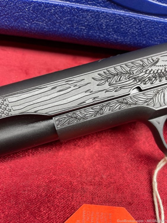 NIB Colt 1911 Government. Stunning Engraved .We The People, Bald Eagle !-img-4