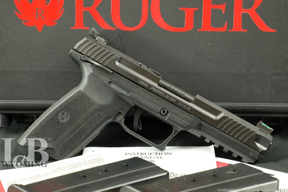 Sturm Ruger 57 Model Five-Seven 5.7x28 5” Semi-Auto Pistol w/ Case-img-0