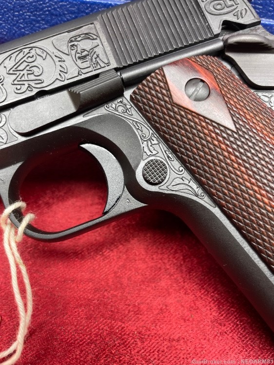 NIB Colt 1911 Government 45acp Incredible Engraved (John Wayne The Duke)!-img-6