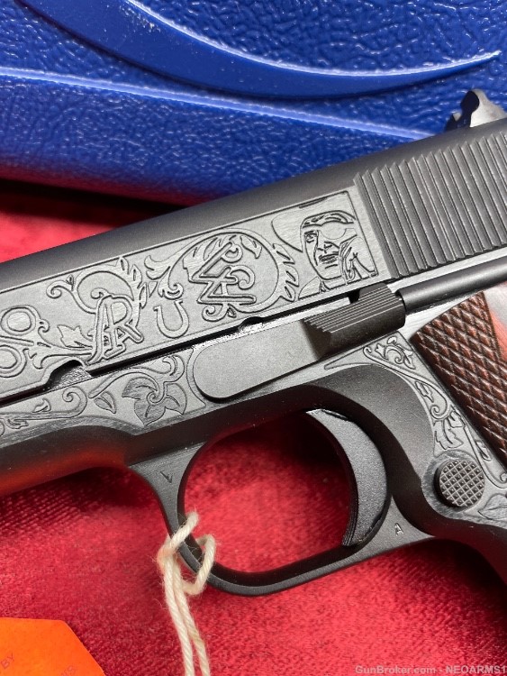 NIB Colt 1911 Government 45acp Incredible Engraved (John Wayne The Duke)!-img-5