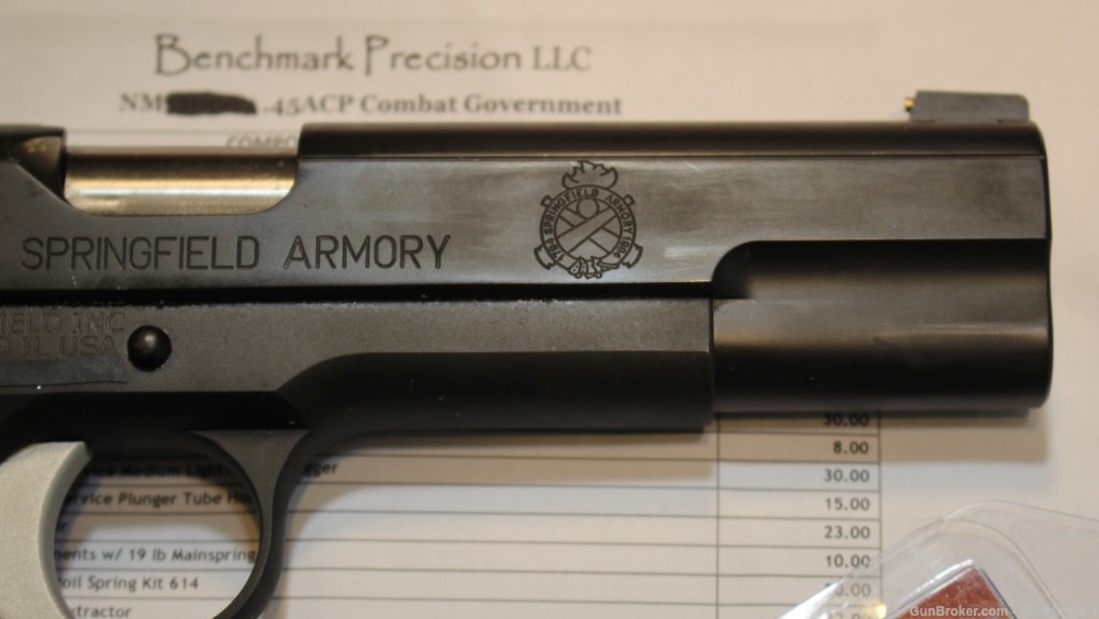 Benchmark Precision Robert D'Andrea Springfield Armory 1911A1 45 acp Custom-img-1