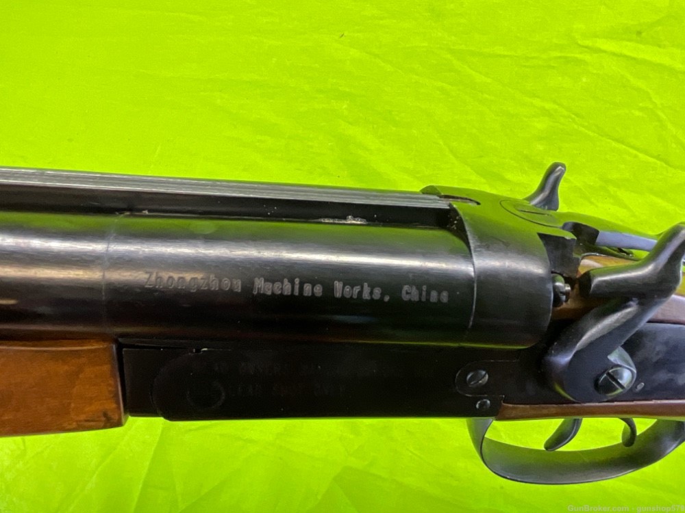 Chinese JW 2000 SXS Double 12 Ga 2 3/4 In Coach Gun 20 In Cylinder Hammers -img-15
