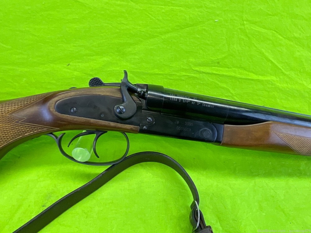 Chinese JW 2000 SXS Double 12 Ga 2 3/4 In Coach Gun 20 In Cylinder Hammers -img-3