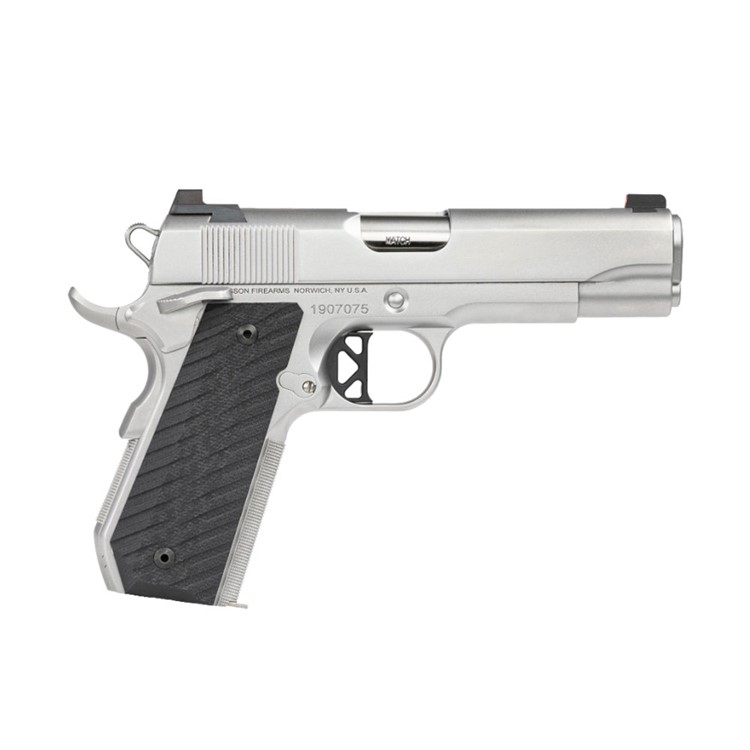 DAN WESSON V-Bob .45 ACP 4.25in 8rd Stainless Semi-Automatic Pistol (01827)-img-1