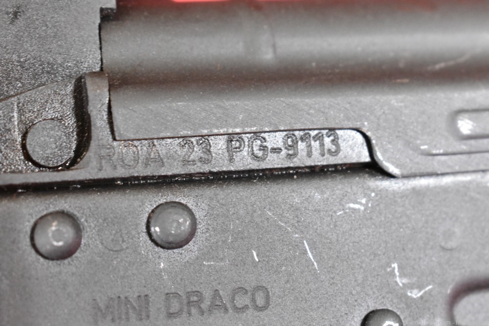 Century Mini-Draco 7.75" 7.62x39 AK Pistol Century Mini Draco-img-29