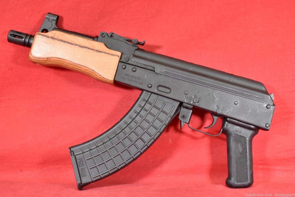 Century Mini-Draco 7.75" 7.62x39 AK Pistol Century Mini Draco-img-1