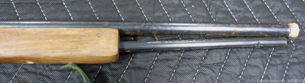 Vintage Toy Cork Gun Western Wood Stock leaver action Rifle-img-7
