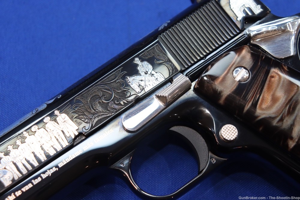 Colt 1911 PASCUAL OROZCO Pistol 38 SUPER 1 of 300 Mexico SILVER ENGRAVED-img-11