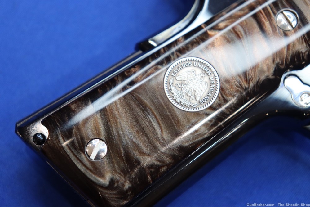 Colt 1911 PASCUAL OROZCO Pistol 38 SUPER 1 of 300 Mexico SILVER ENGRAVED-img-35
