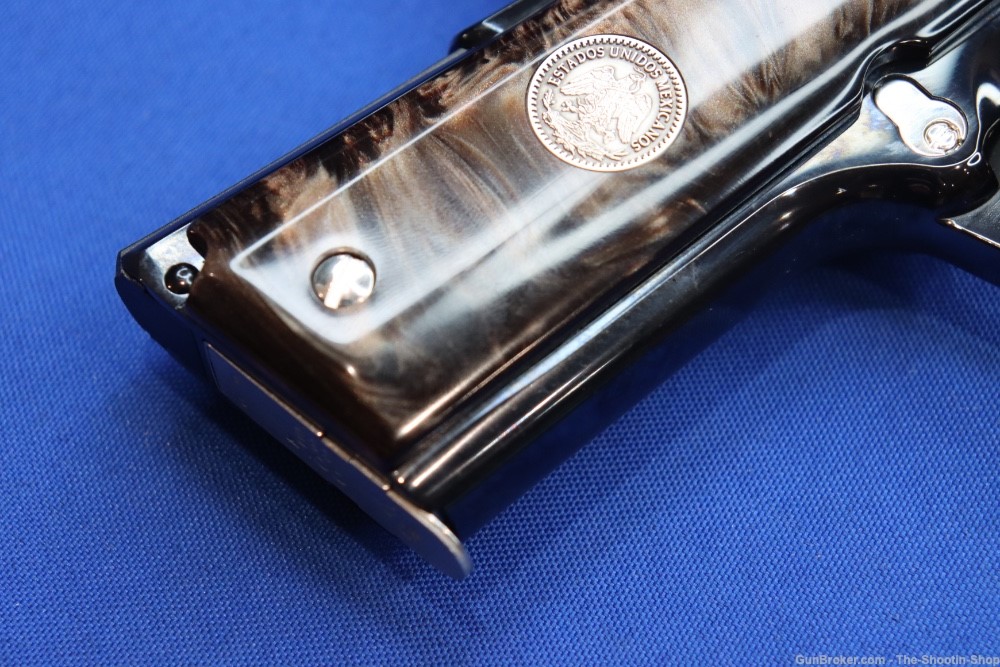 Colt 1911 PASCUAL OROZCO Pistol 38 SUPER 1 of 300 Mexico SILVER ENGRAVED-img-7