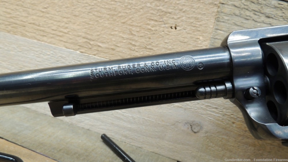 Ruger Super Blackhawk 44 Rem Mag 7.5" Barrel Hogue Grips-img-2