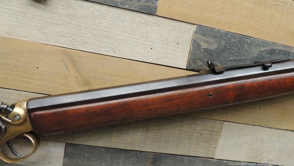 Nice WL MOWREY 50cal Plains Rifle Muzzleloader  32" BBL, Brass Frame-img-3