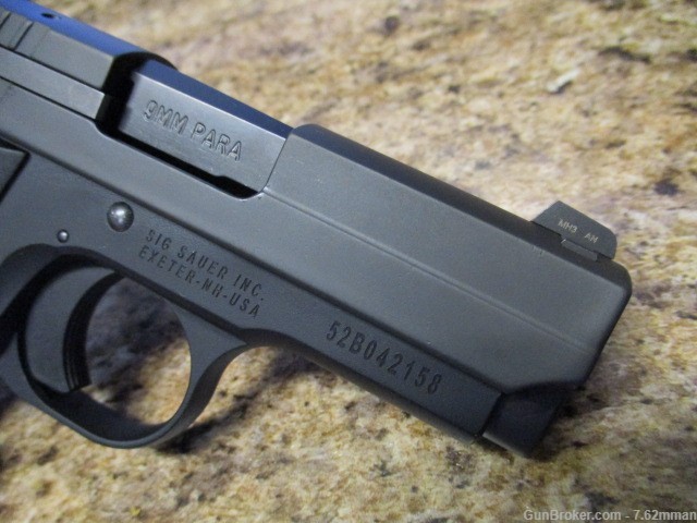 Sig Sauer P938 9mm Semi Auto Pistol Compact 1911 Style P-938 938 9x19 NS -img-1
