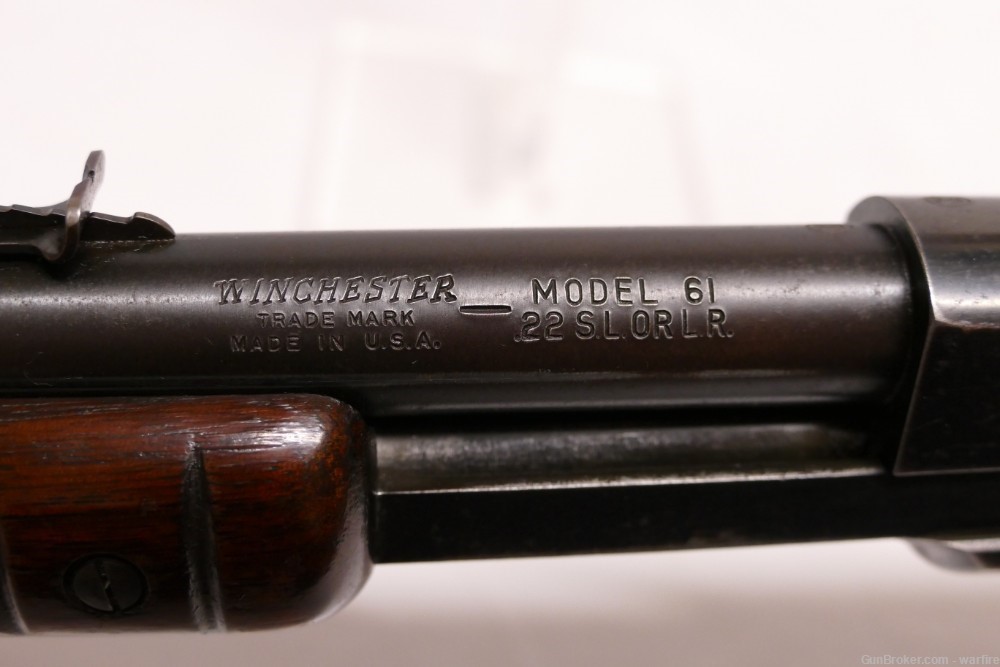 1955 Production Winchester Model 61 Rifle cal .22 S, L, & LR-img-11