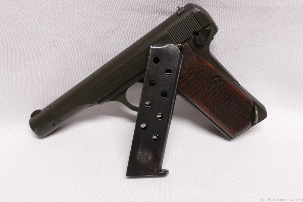 Post WWII A-Prefix French Contract FN 1922 Pistol cal. 32-img-8