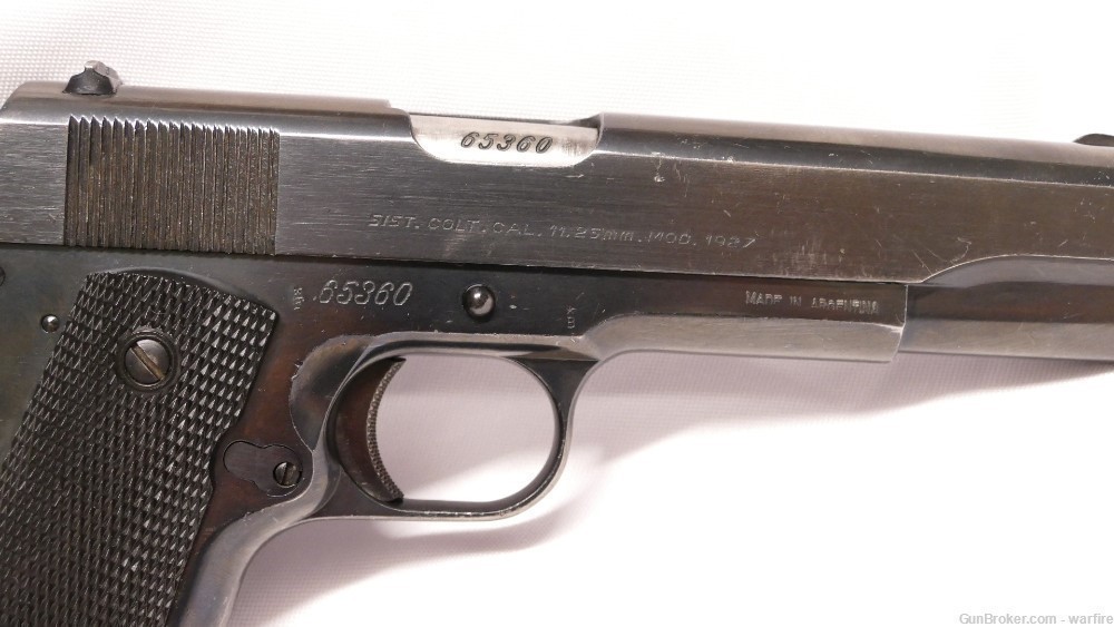 D.G.F.M. Argentine 1927 Colt Pistol cal. 45-img-6