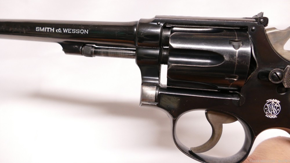 Prewar S&W First Model Outdoorsman Revolver cal .22-img-7