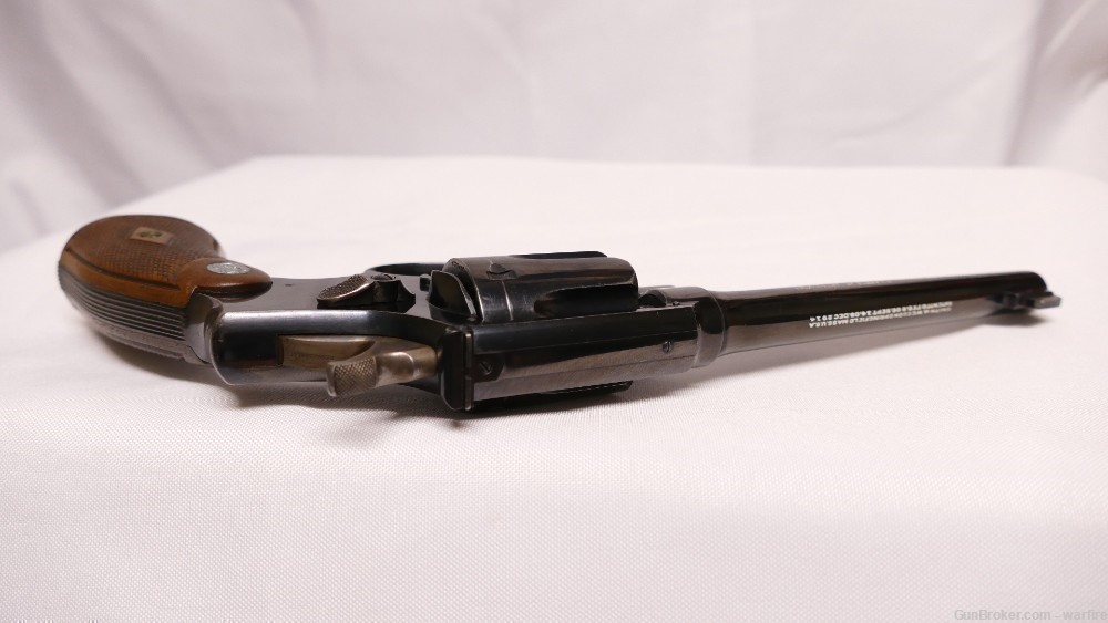 Prewar S&W First Model Outdoorsman Revolver cal .22-img-3