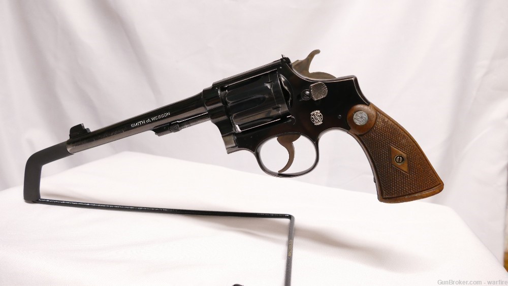 Prewar S&W First Model Outdoorsman Revolver cal .22-img-0