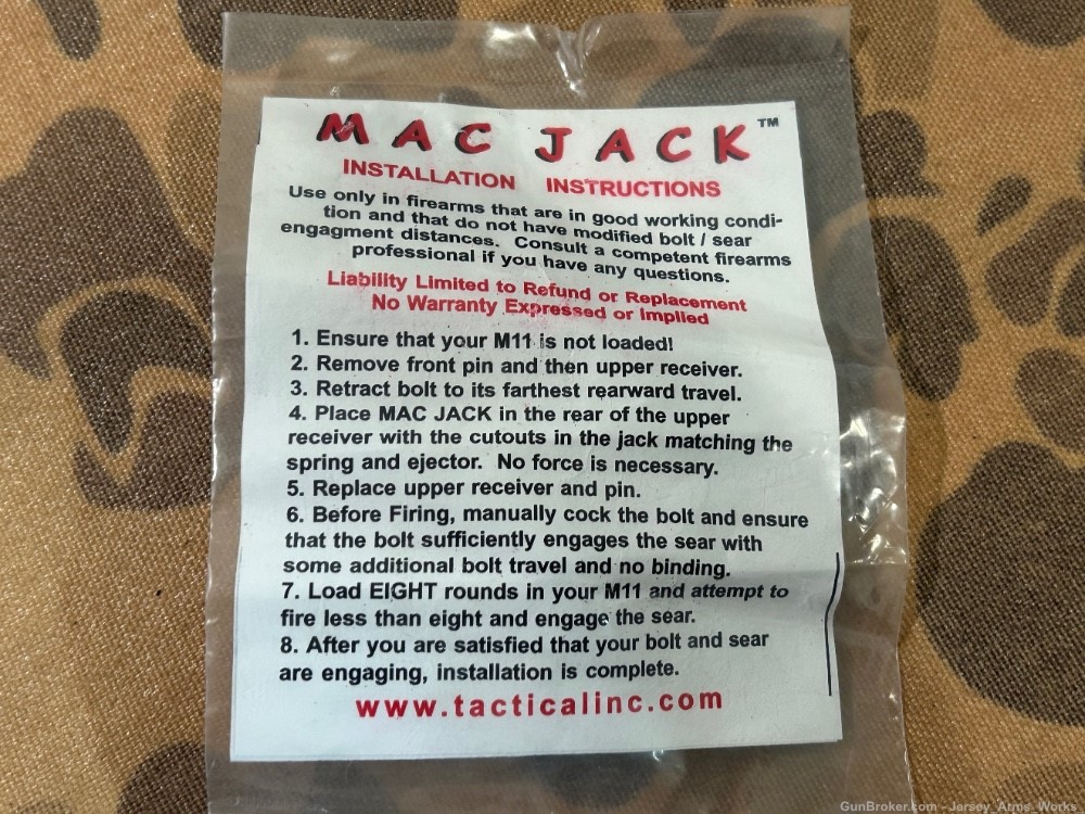 RARE! MAC JACK M11/9 SMG Rate Increaser SPEED Booster Cobray MAC-11 SWD 9mm-img-6