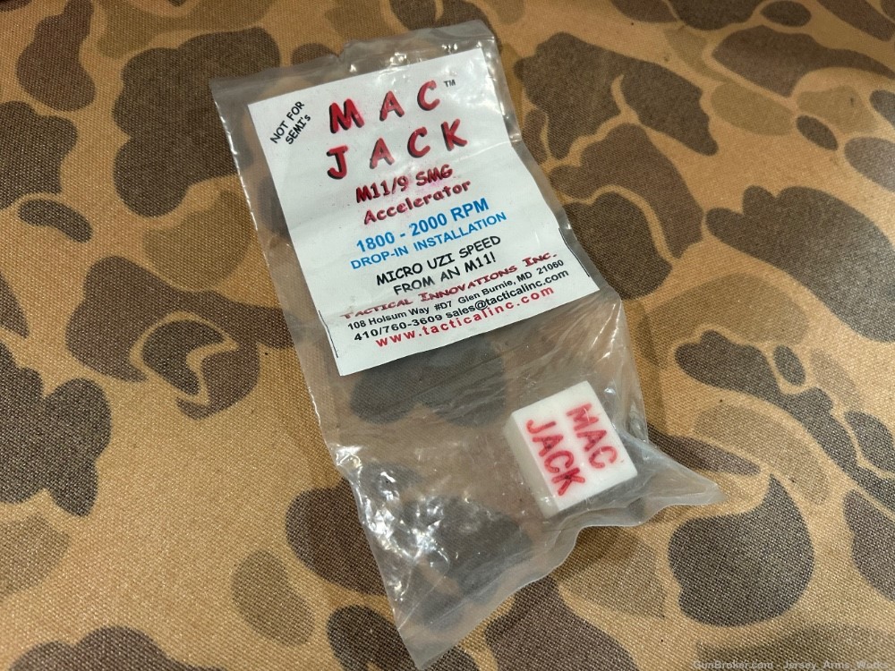 RARE! MAC JACK M11/9 SMG Rate Increaser SPEED Booster Cobray MAC-11 SWD 9mm-img-2