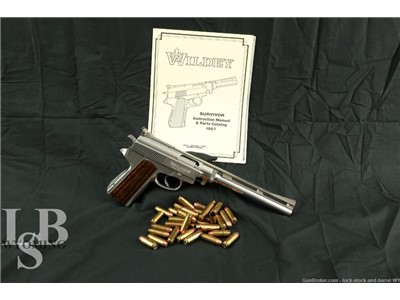 Wildey Milford Survivor Model .475 Wildey Mag 10in Semi-Automatic Pistol 
