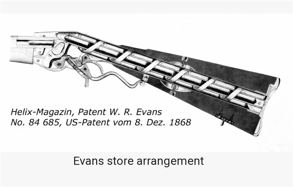 *RARE* New Model EVANS Repeating Rifle .44, w/ 30" Barrel - NO RESERVE -img-114