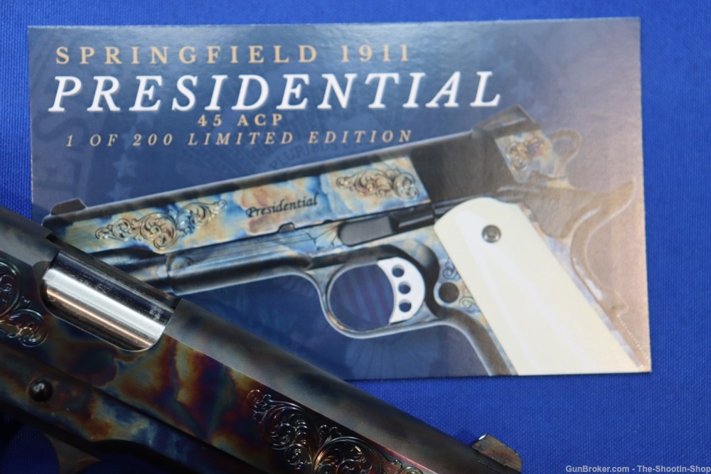 Springfield Armory PRESIDENTIAL 1911 Pistol Case Colored 45ACP LE 1 of 200-img-31