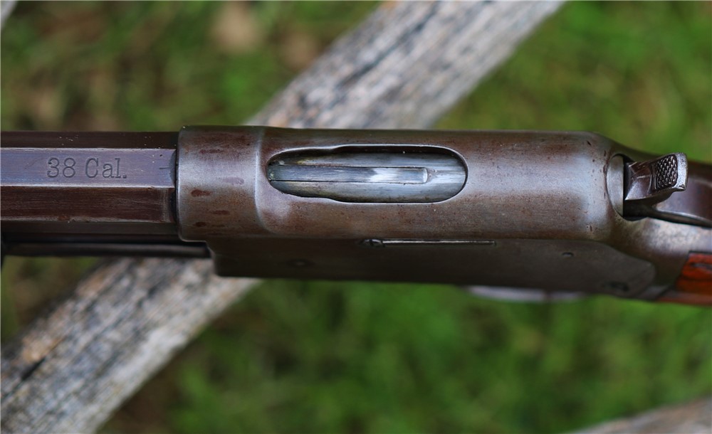 *X RARE* DELUXE - CASEHARDENED Medium Frame Colt Lightning .38, w/ 24" Oct.-img-58