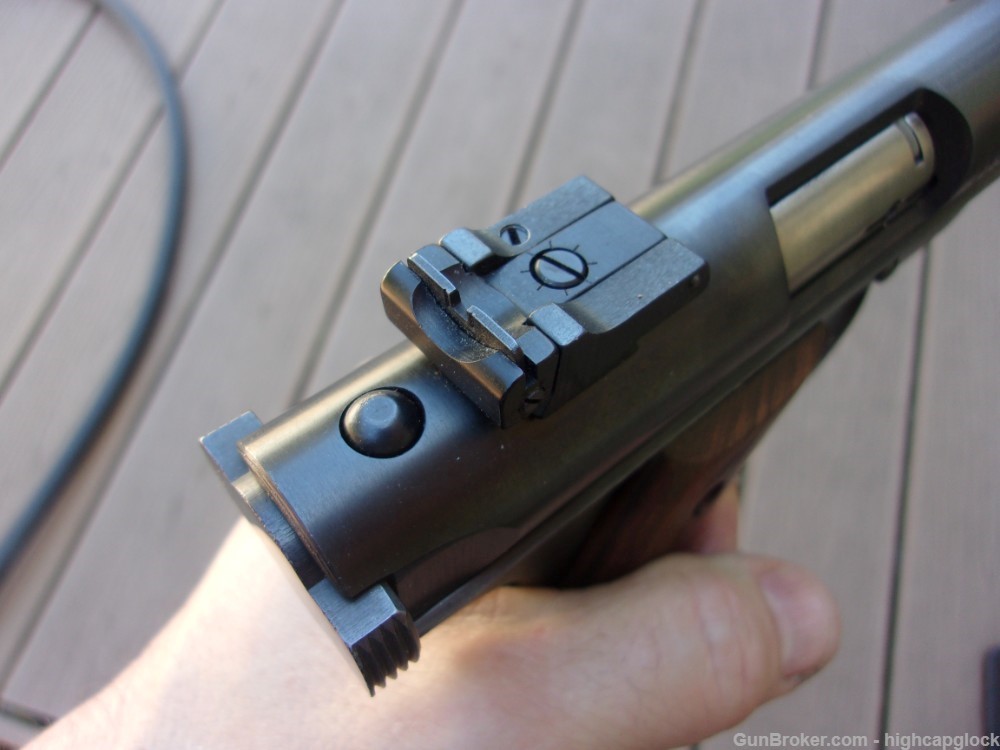 Ruger Mark II Target .22 10" Semi Auto Blued Long Barreled Pistol $1START-img-13