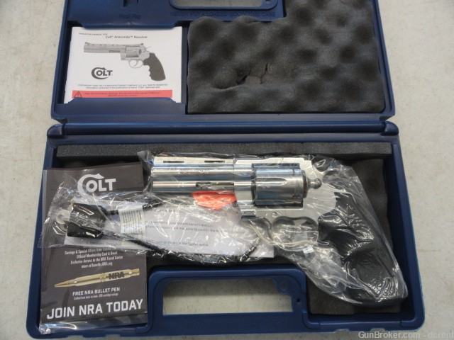 Colt Anaconda Stainless 44 Mag 4.25" 6rd SP4RTS-img-2