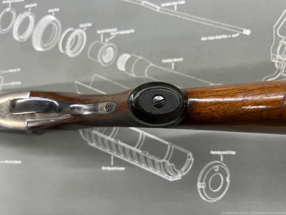 AH Fox A Grade 12GA Double Barrel Side by Side Shotgun (1920)-img-16