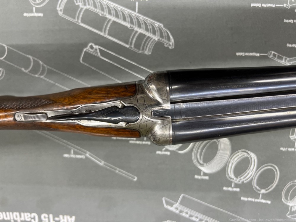 AH Fox A Grade 12GA Double Barrel Side by Side Shotgun (1920)-img-27