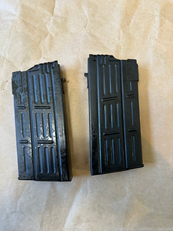 Two NOS Galil IMI .308 7.62X51 Action Arms Israel magazines Pre Ban-img-0