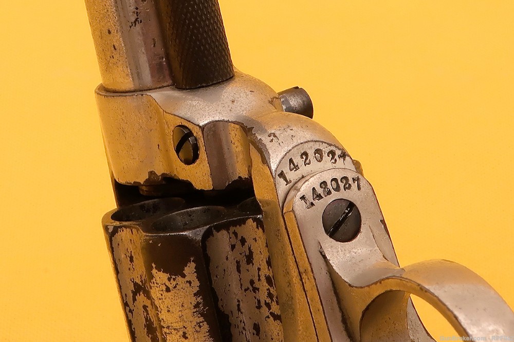 Colt Model 1877 Lightning Nickel Finish - 38 Colt - Mfg. 1903-img-4