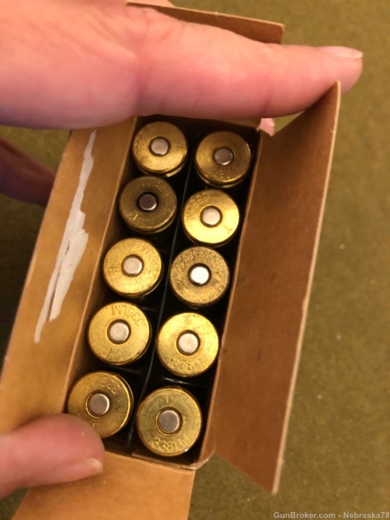 Rare 10 round box Swiss Ruag .338 Lapua Magnum .338LM 8.6mm Swiss P Blanks-img-1