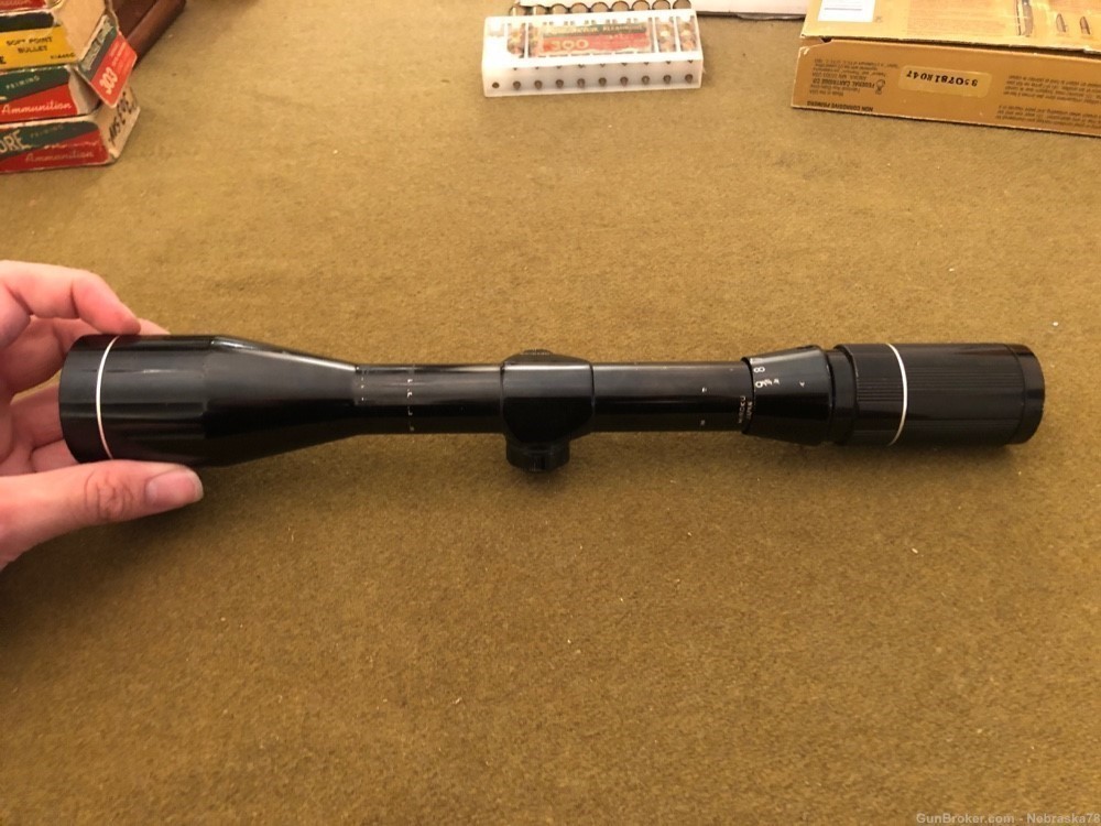 Used Charles Daly Grand Slam Miroku Japan rifle scope clear glass-img-3
