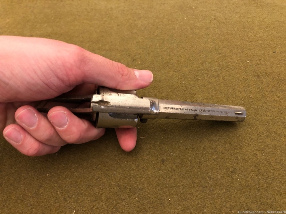 Antique No FFL Remington Smoot .32 revolver project MFD 1873-1888 -img-3