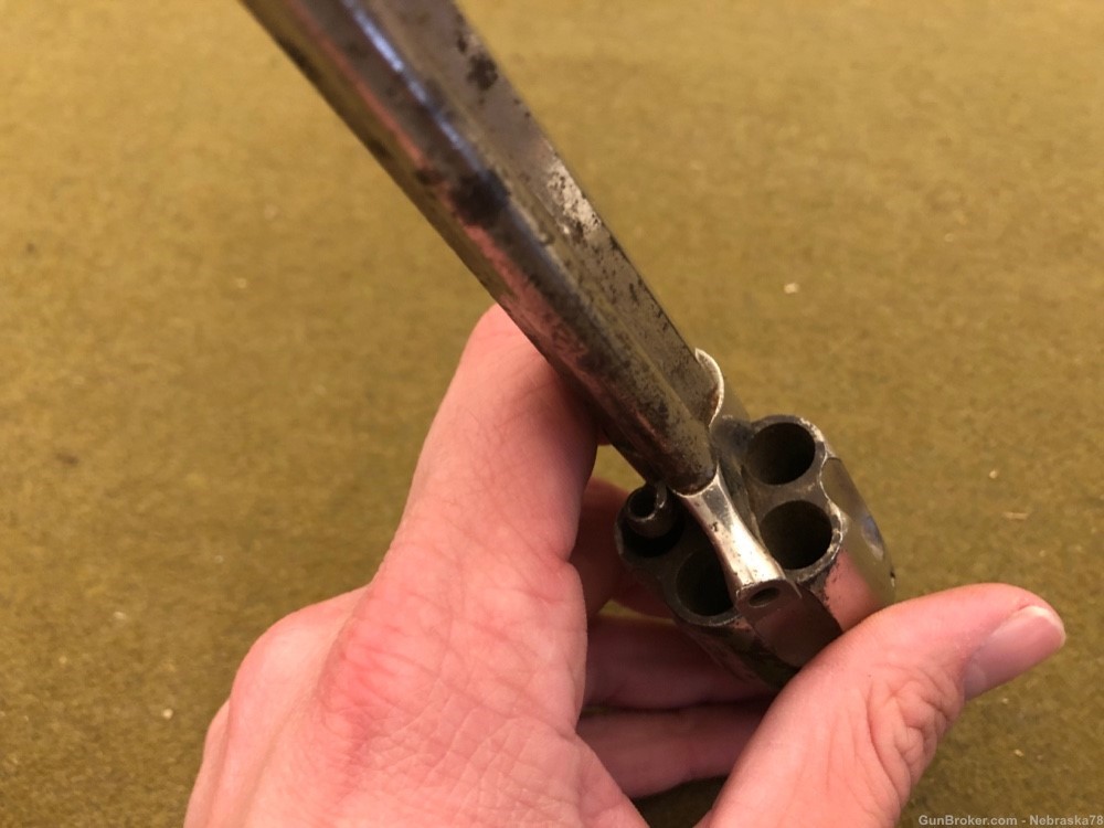 Antique No FFL Remington Smoot .32 revolver project MFD 1873-1888 -img-7