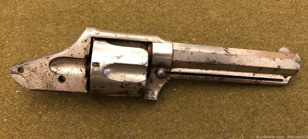 Antique No FFL Remington Smoot .32 revolver project MFD 1873-1888 -img-0