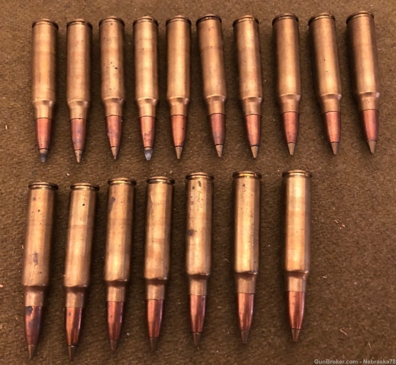 17 rounds rare Remington bronze point .300 Savage ammo vintage-img-0