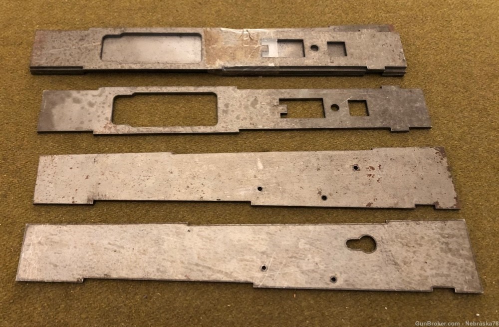 Two sets AK-47 AK47 AK three piece weld together flats laser cut receiver -img-0