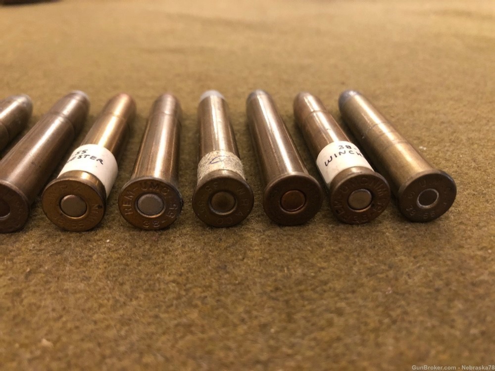 10 rounds vintage .38-55 live ammo WRA Winchester Rem-UMC Peters-img-2
